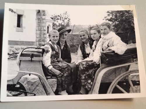 Altes foto vintage familie mit - altes,