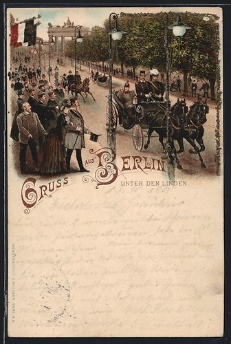 Lithographie berlin unter den - lithographie,