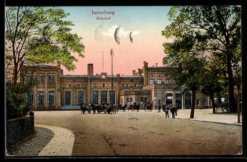 Insterburg pferdekutschen vor - insterburg,,