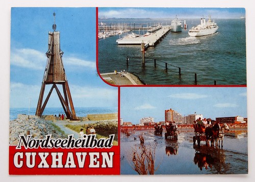 Postkarte cuxhaven - postkarte,