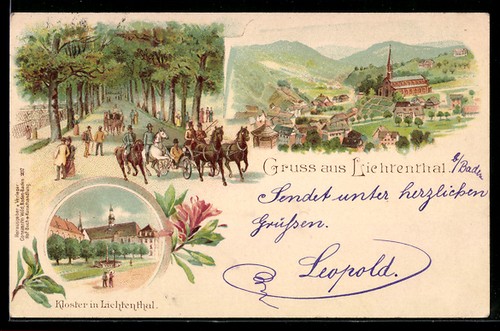 Lithographie lichtenthal - lithographie,
