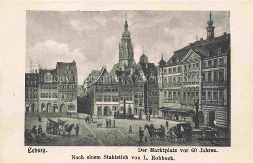 Coburg bayern marktplatz - coburg,