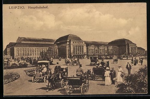 Ansichtskarte leipzig - ansichtskarte,