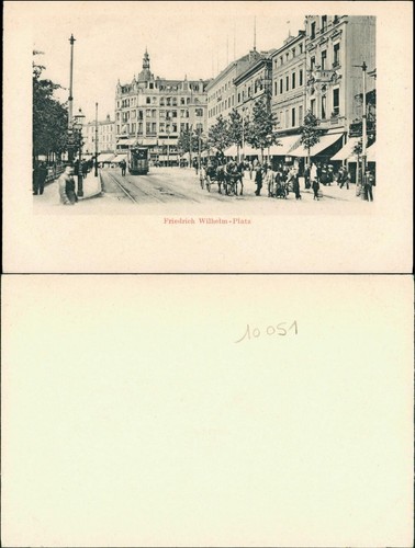 Ansichtskarte aachen friedrich - aachen,