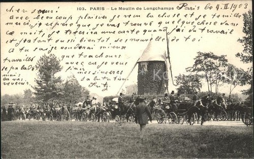 Paris moulin longchamps - paris,