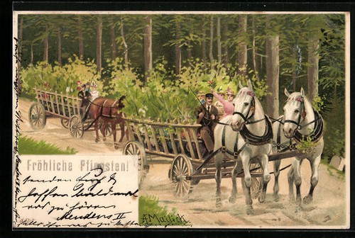 Künstler alfred mailick - künstler-ak,