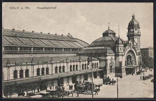 Ansichtskarte köln rhein - ansichtskarte,