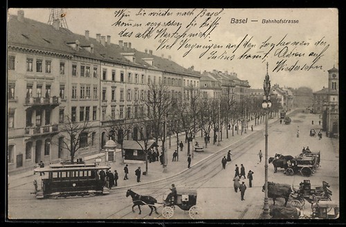 Basel bahnhofstrasse mit - basel,,