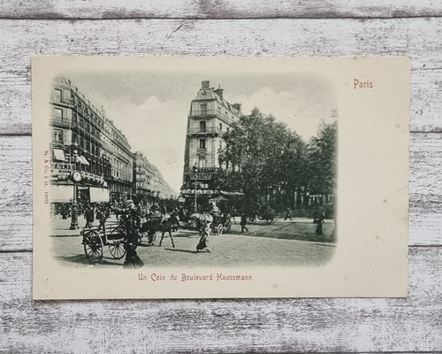 Paris boulevard haussmann - paris,