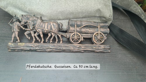 Pferdekutsche aus gusseisen - pferdekutsche, 30