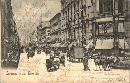 Berlin city friedrichstrasse - city,