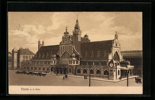 Essen ruhr bahnhof mit - essen, d.