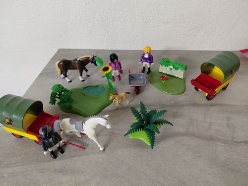 Playmobil pferde ausritt see - playmobil,