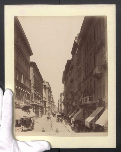 Fotografie roma via - roma,, corso