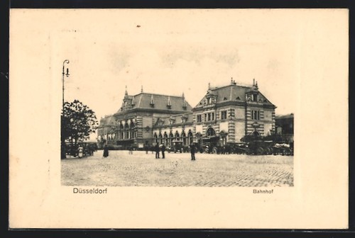 Ansichtskarte düsseldorf - ansichtskarte,