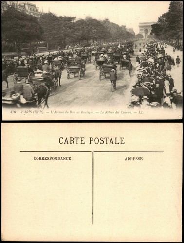 Paris avenue bois de - avenue, du