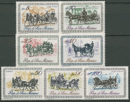 San marino 1969 - 1969, pferde