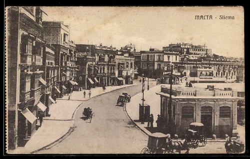 Ansichtskarte sliema - ansichtskarte,