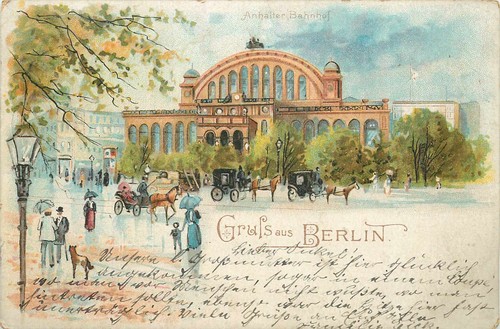 Berlin anhalter bahnhof - -,