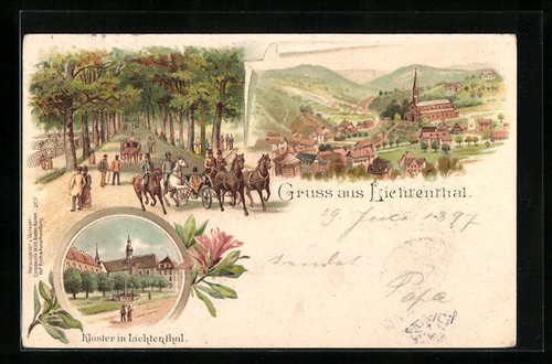Lithographie lichtenthal - lithographie,