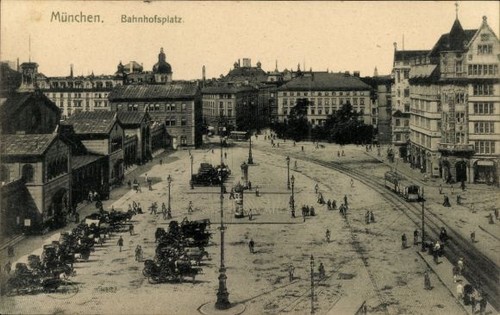 München bayern - ak,