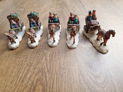 Miniaturfiguren set pferde mit - miniaturfiguren-set,