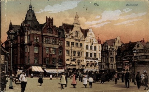 Kiel marktplatz - ,