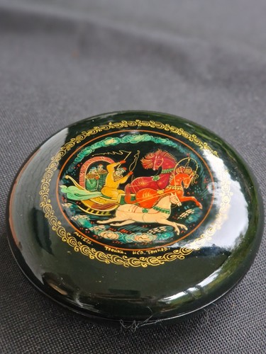 Original russische lackdose - original,