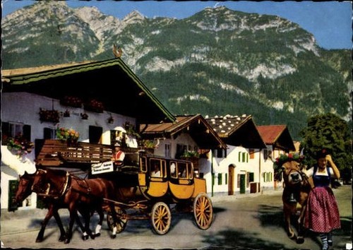 Alte kutschen - 7, ak