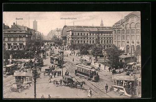 Berlin alexanderplatz - ak,